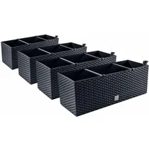 Pafen Balkonkasten 51 x 19 x 18,5 cm Anthrazit