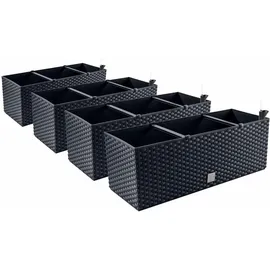 Pafen Balkonkasten 51 x 19 x 18,5 cm Anthrazit