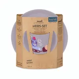 Koziol Connect Trucks Geschirr-Set 3-tlg. organic grey