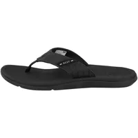 REEF Herren Santa ANA Flipflop, All Black, 43 EU - 43 EU