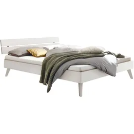 Hasena Bett Ortona 90 x 200 cm Holz Weiß