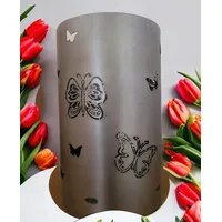 Feuertonne/Feuerkorb mit Motiv Schmetterlinge/Butterflys