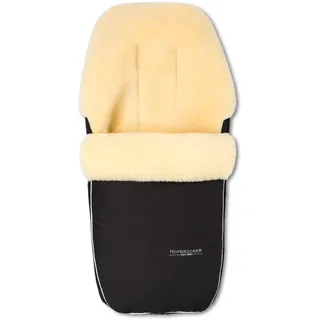 Hofbrucker Lammfellfußsack Polaris schwarz