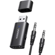 UGREEN USB 2.0 auf 3,5mm Bluetooth-Sender/Empfänger-Adapter mit Audiokabel