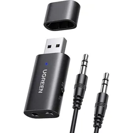 UGREEN USB 2.0 auf 3,5mm Bluetooth-Sender/Empfänger-Adapter mit Audiokabel