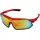 YEAZ Sportbrille SUNRAY rot/schwarz/rot