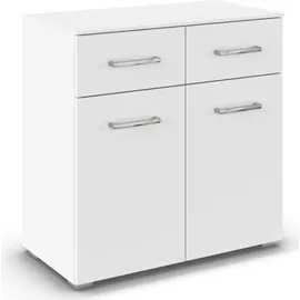 Rauch Kommode Gamma 80 x 81 cm Holzwerkstoff weiß