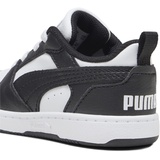 Puma Unisex Kids Puma Rebound V6 Lo Ac Inf Sneakers, Puma White-Puma Black, 23