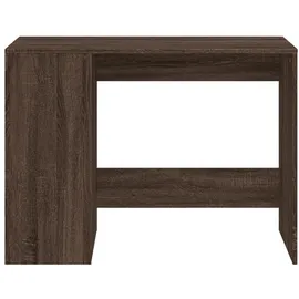 vidaXL Schreibtisch Braun Eichen-Optik 102x50x75 cm Holzwerkstoff