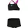 Arena Bikini Solid L Schwarz/Pink 152