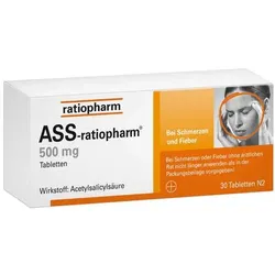 ASS Ratiopharm 500 mg Tabletten