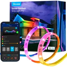Govee RGBIC SMART LED-Lichtstreifen für den Außenbereich, LED-Streifen 10 Meter