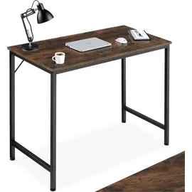 Tectake Schreibtisch Jenkins Rostfarben