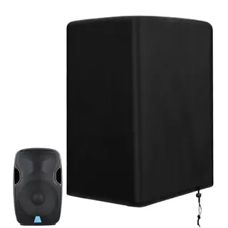 Zopoee Wasserfeste Lautsprecherabdeckung, Lautsprecher Staubschutzhüllen, Wasserdicht, Staubdicht Robuster Oxford-Stoff & Schweres Gewebe Schutz Zum Schutz Von Audio-Ausrüstung Vor Regen