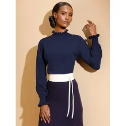 creation L Strickpullover »Modal-Mix-Pullover« Creation L marine 42