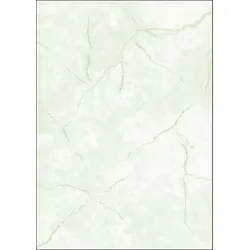 Sigel Designpapier Struktur A4 90g/qm Granit grün VE=100 Blatt