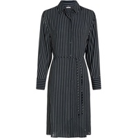 Tommy Hilfiger Curve Blusenkleid »CRV VISCOSE CREPE MIDI DRESS«, Gr. 50 - N-Gr, Blue_Stripe, , 10333623-50 N-Gr