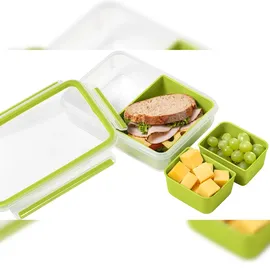 Emsa Clip & Go Snackbox grün 1,2 l