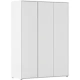 Rauch Drehtürenschrank »Kleiderschrank Schrank Garderobe Wäscheschrank NABILA viel Stauraum« in 3 verschiedenen Ausstattungen BASIC/CLASSIC/PREMIUM, in 2 Breiten mit Push-to-Open Funktion TOPSELLER MADE IN GERMANY, weiß