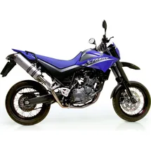 LeoVince X3 Enduro Schalldämpfer Aluminium Silver