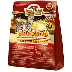 Wildcat Cheetah Wildfleisch & Lachs Katzentrockenfutter 3 Kilogramm