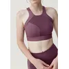 Luana Born Living Yoga Damen-Sportoberteil violett S