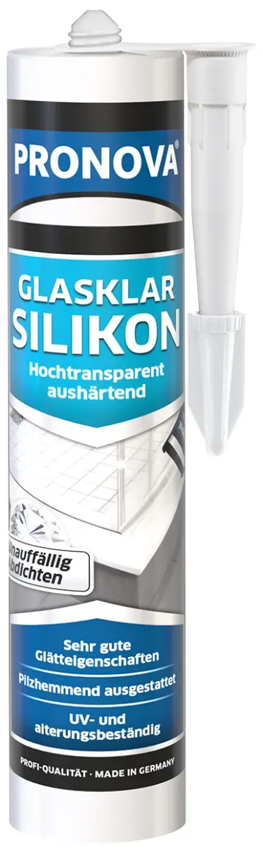 Pronova Glasklar Silikon 300ml