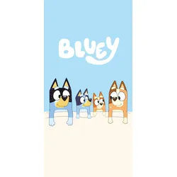 Bluey Duschtuch Strandtuch Badetuch 70 x 140 cm