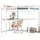 modfu Hochbett Modfu 140 x 200 cm Kiefer weiß/beige