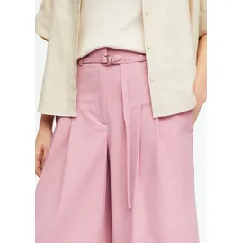 Comma, Wide-Leg-Hose mit Bundfalten in Ankle-Länge - 44