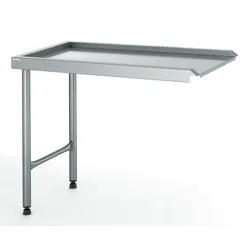 Tournus Standard Ablauftisch. Rechts oder links einhängbar. 600 mm lang. Passt an alle Haubenmodelle.