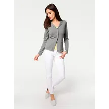 Heine Feinstrickjacke grau 48