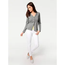 Heine Feinstrickjacke grau 48