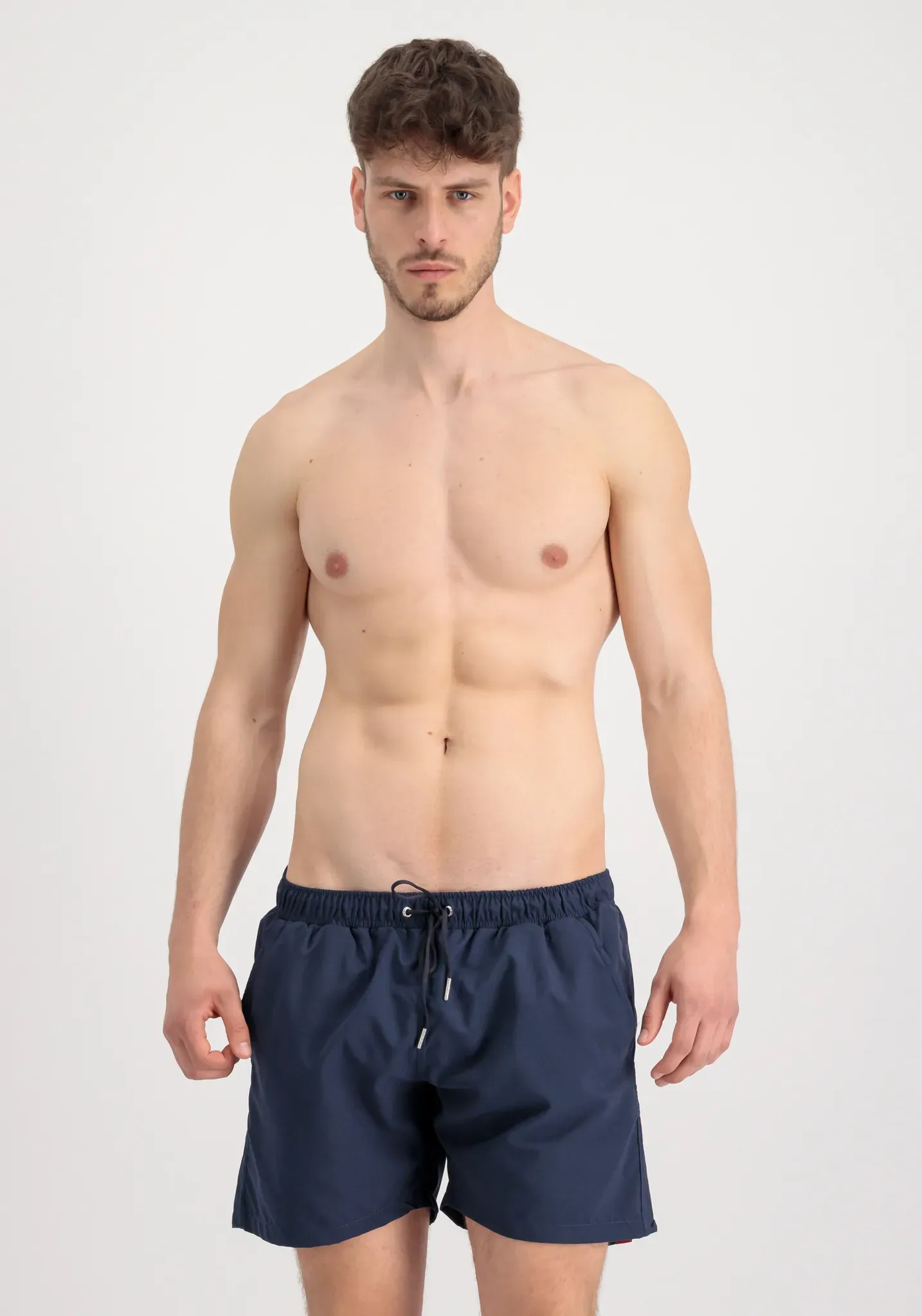 Alpha Industries Shorts »Alpha Industries Men - Beachwear Hydrochromic AOP Swimshort« Alpha Industries rep.blue M