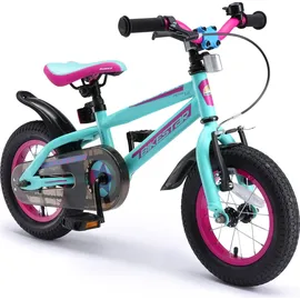 Bikestar Urban Jungle 12" türkis/pink Rücktrittbremse