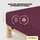 schlafgut Easy Jersey 120 x 200 - 130 x 200 cm purple deep