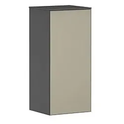 hansgrohe Xevolos E Halbhochschrank 54214390 400x360x890mm, links, schiefergrau matt, bronze Struktur