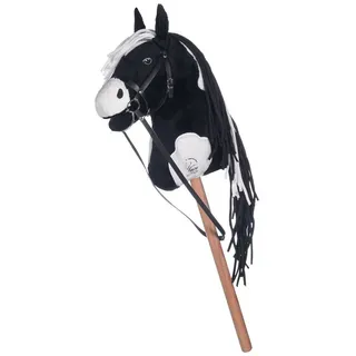 HKM Hobby Horse schwarz/weiß,