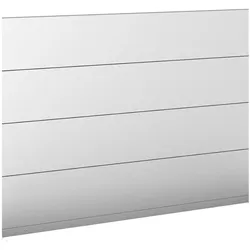 Biohort Sichtschutz zu DaVinci ohne Acrylglas Gr. 1,5m silber-metallic B138921