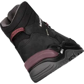 Lowa Renegade GTX Mid Damen Schwarz/Pflaume 41
