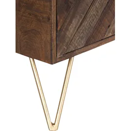 GUTMANN FACTORY Herringbone 100 x 105 x 43 cm Braun