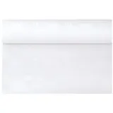 Papstar Papiertischtuch mit Damastprägung 6 m x 1,2 m Weiß