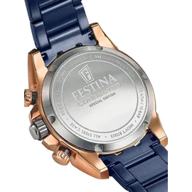 Festina Chrono Bike Connected 45 mm blau/rose