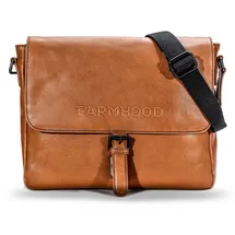 farmhood Memphis Businesstasche Leder Brown