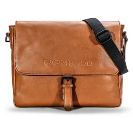 farmhood Memphis Businesstasche Leder Brown