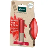 Kneipp Natural Care & Color tönender Lippenbalsam Farbton Natural Red 3,5 g