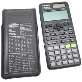 Casio FX-87DE Plus-2 Wissenschaftlicher Taschenrechner schwarz