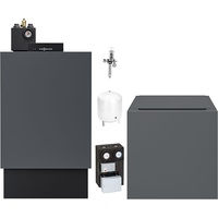 Viessmann Öl-Brennwert-Paket Vitoladens 300-C 19,3 kW modulierend mit Regelung Vitotronic 200, Mischermodul und 130l Speicher untergestellt - Z022449