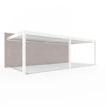 Weide E-Deluxe Plus 4 x 8 m Weiß