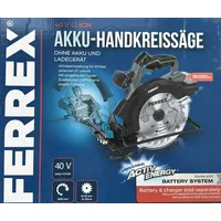 FERREX® FERREX 40 V Akku Handkreissäge Kreissäge Säge ohne